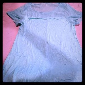 M Pink Blush maternity swing shirt